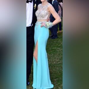 Turquoise Formal Dress
